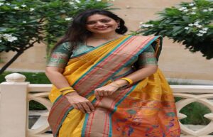 Kathpadar saree