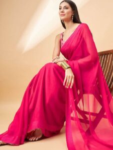 Chiffon sarees