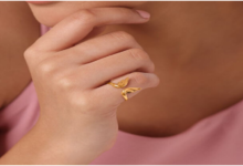 trendy butterfly rings