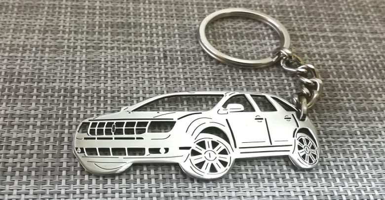 customised car keychain